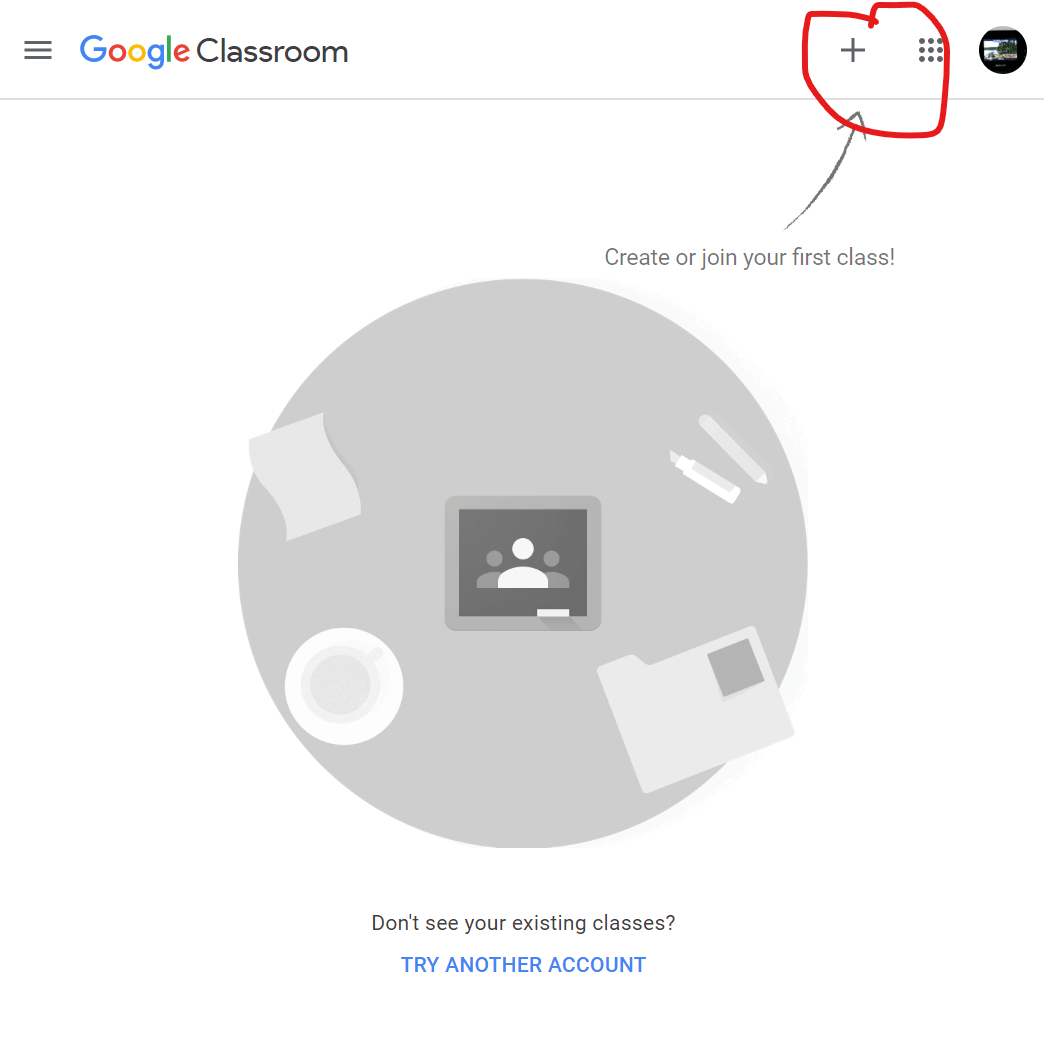 google classroom - join class step 2