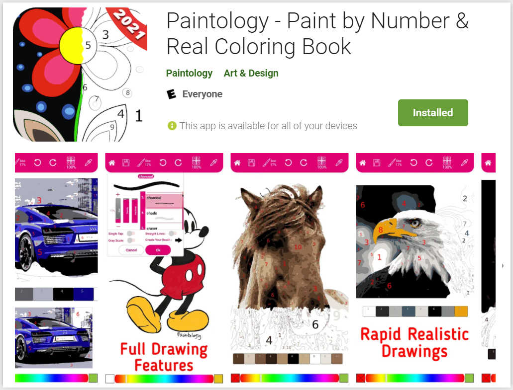 paint by number paintology listing - blog