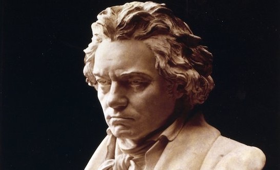 A bust of Ludwig van Beethoven