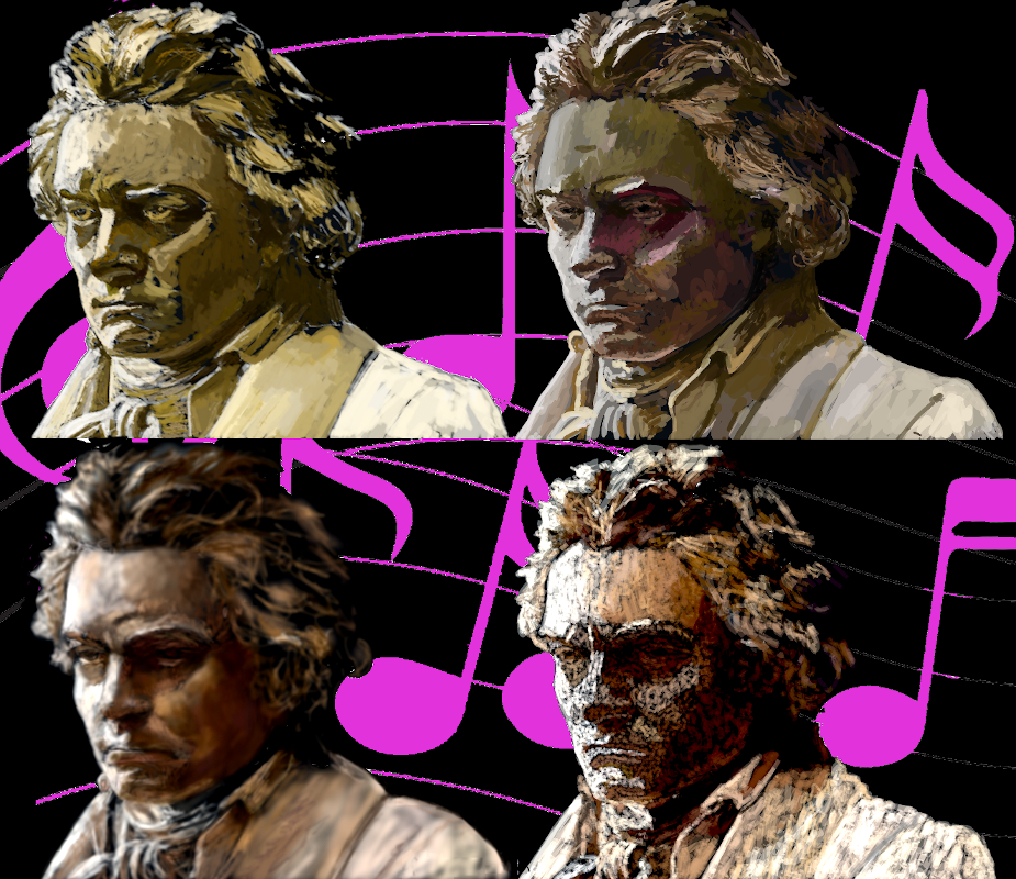 Beethoven Collage