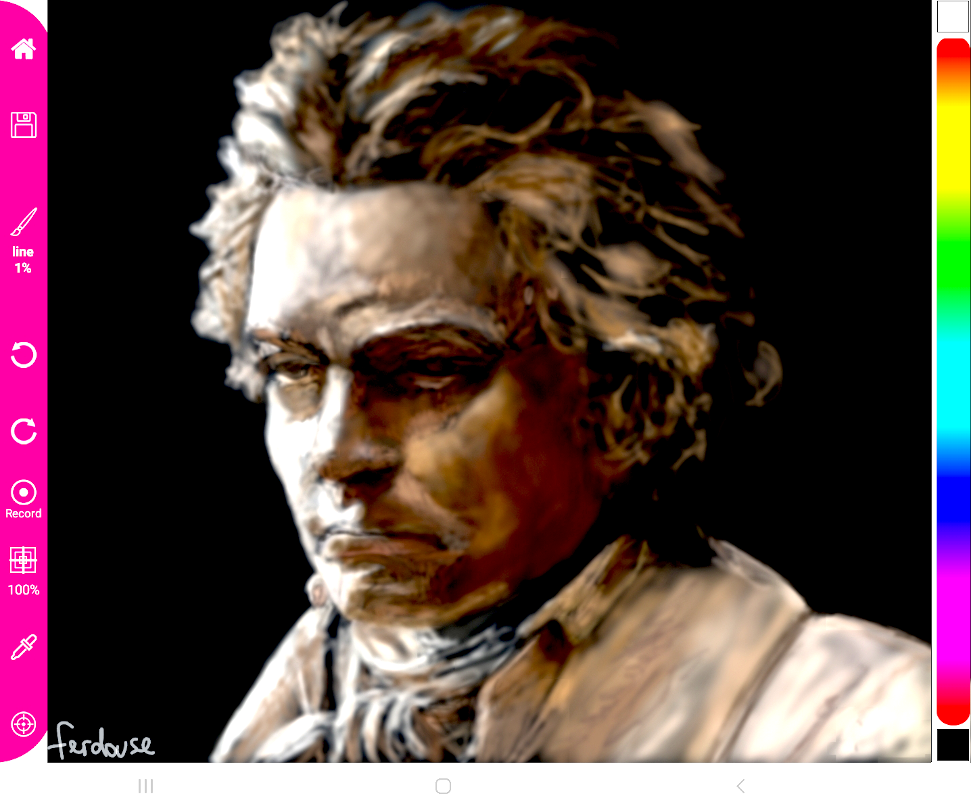 Beethoven - shade brush