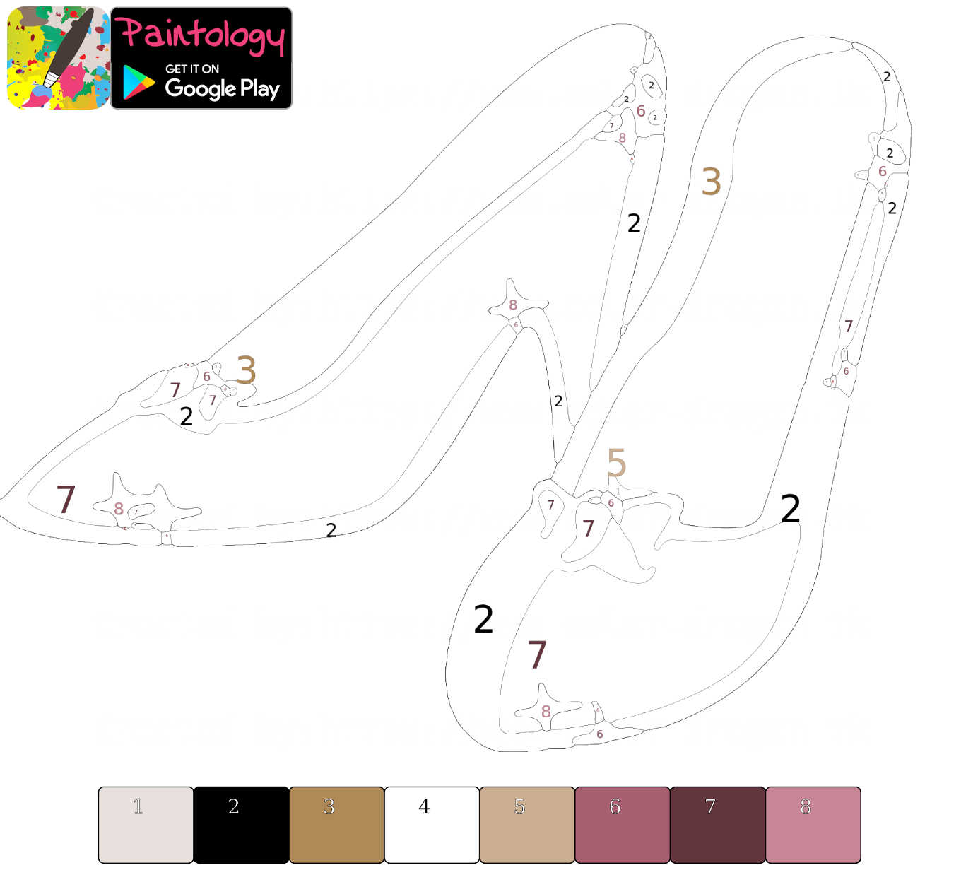 PbyNo- ladies shoes - template