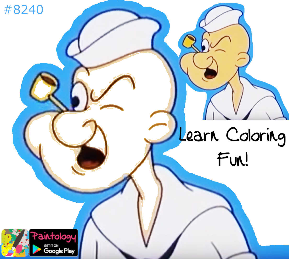 popeye coloring